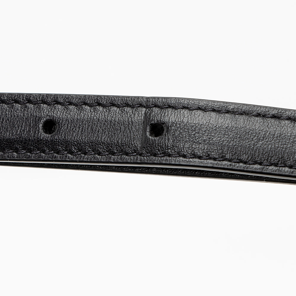 Saint Laurent Calfskin Monogram Kate Belt Bag (SHF-21829)