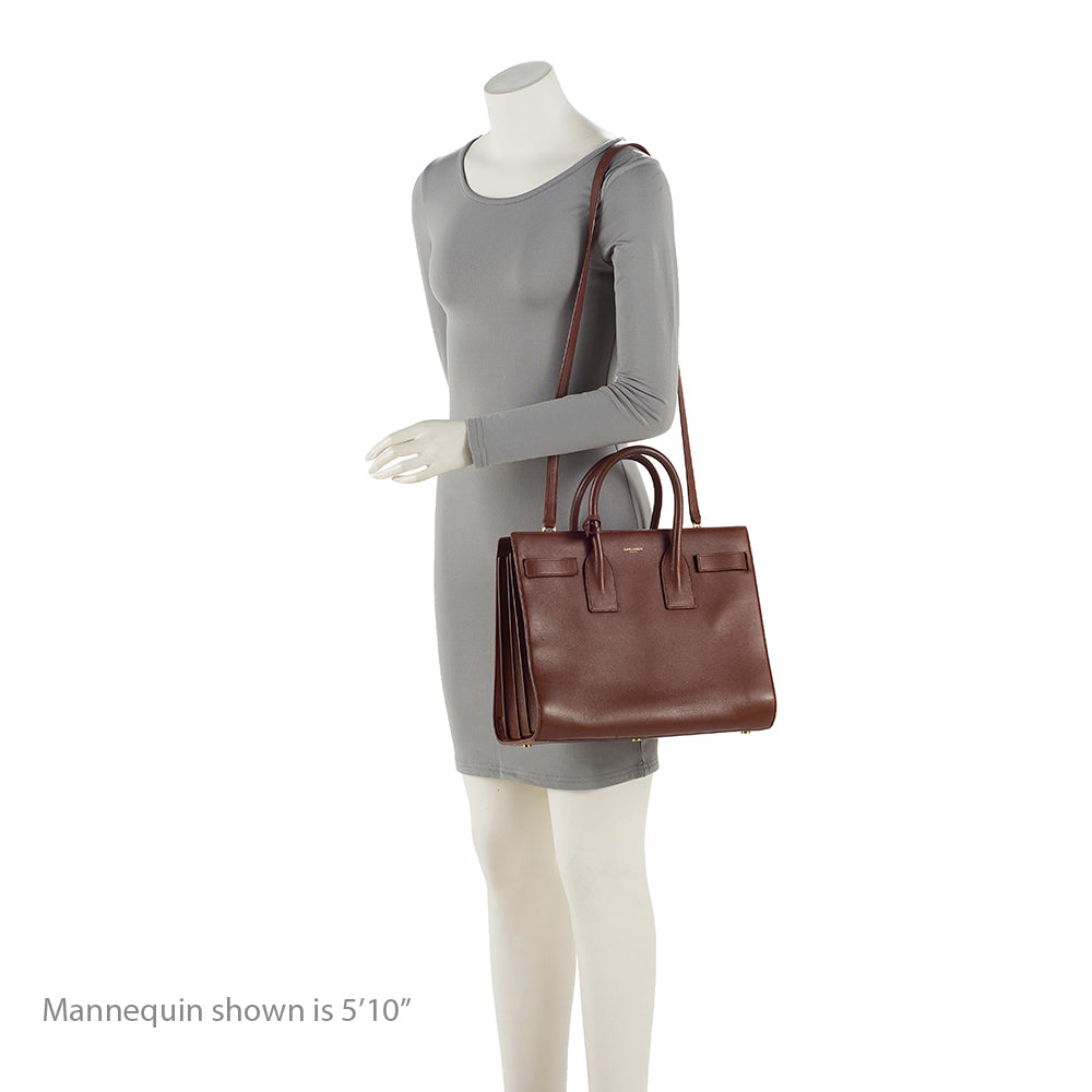 Saint Laurent Calfskin Sac De Jour Small Tote - FINAL SALE (SHF-20569)