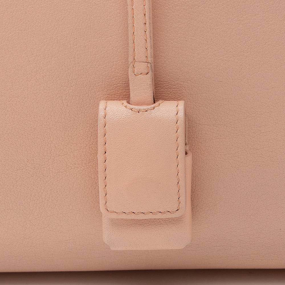 Saint Laurent Calfskin Sac De Jour Small Tote (SHF-19182)