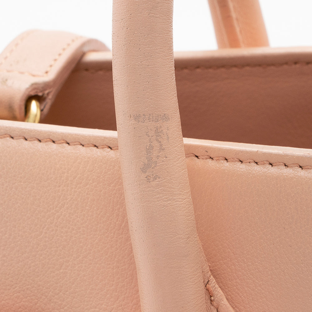 Saint Laurent Calfskin Sac De Jour Small Tote (SHF-19182)