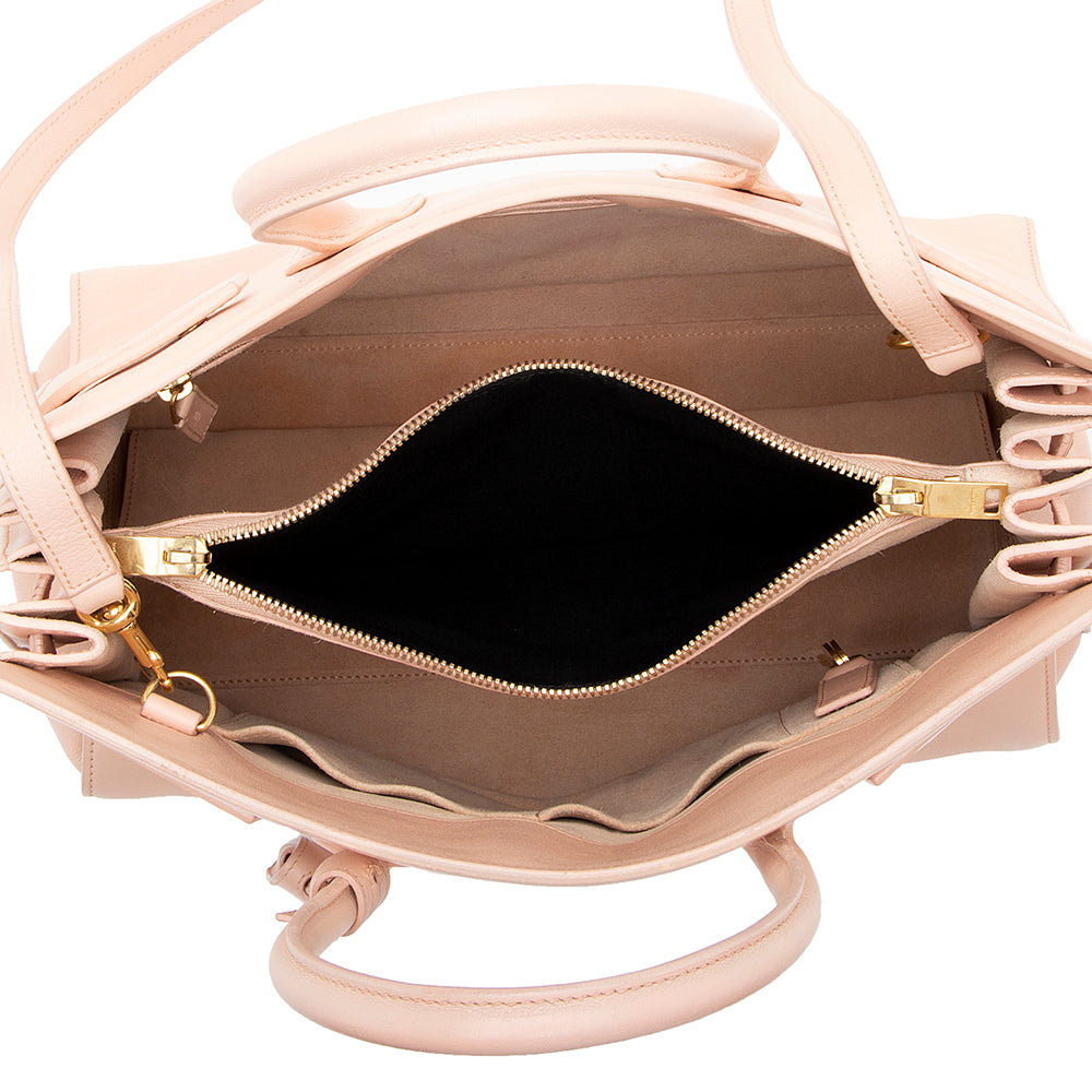 Saint Laurent Calfskin Sac De Jour Small Tote (SHF-19182)