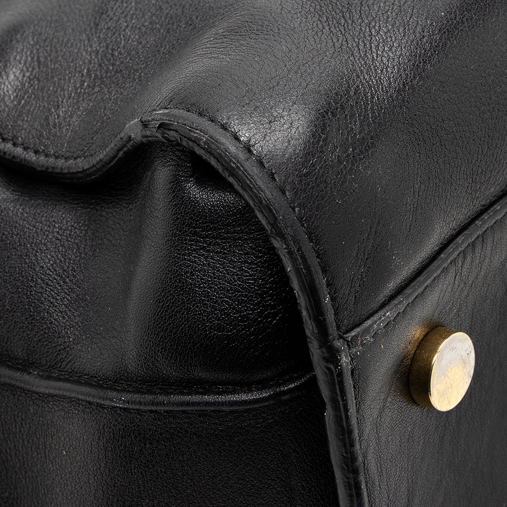 Saint Laurent Classic Calfskin Large Sac De Jour Tote (SHF-19251)