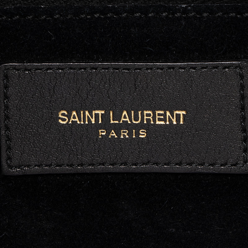 Saint Laurent Classic Calfskin Large Sac De Jour Tote (SHF-19251)