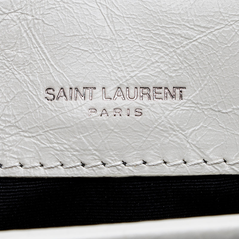 Saint Laurent Crinkled Calfskin Niki Baby Shoulder Bag (SHF-18929)