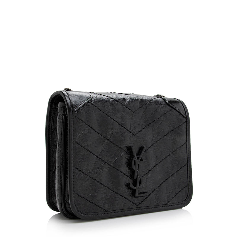 Yves Saint Laurent, Bags, Ysl Saint Laurent Wallet On Chain Black