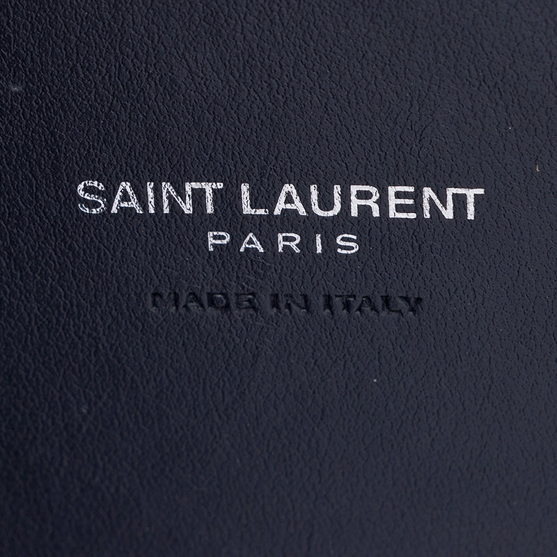 Saint Laurent Croc Embossed Leather Sac De Jour Small Tote (SHF-18891)