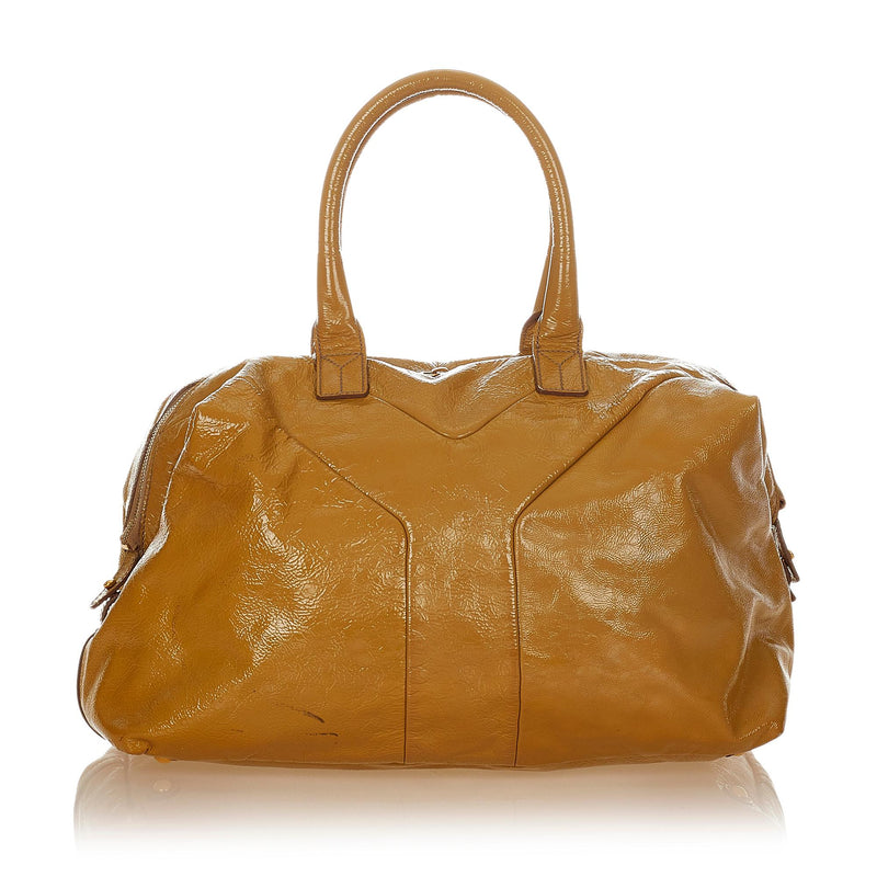 Saint Laurent Easy Y Patent Leather Tote Bag (SHG-26000)