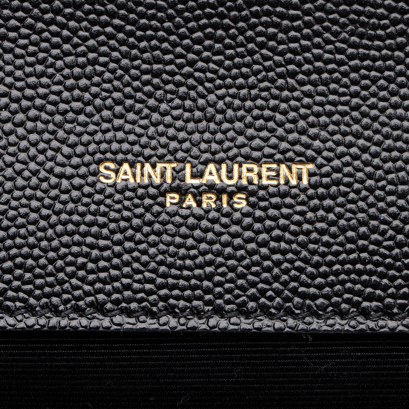 Saint Laurent Grain de Poudre Kate Medium Shoulder Bag (SHF-18033)