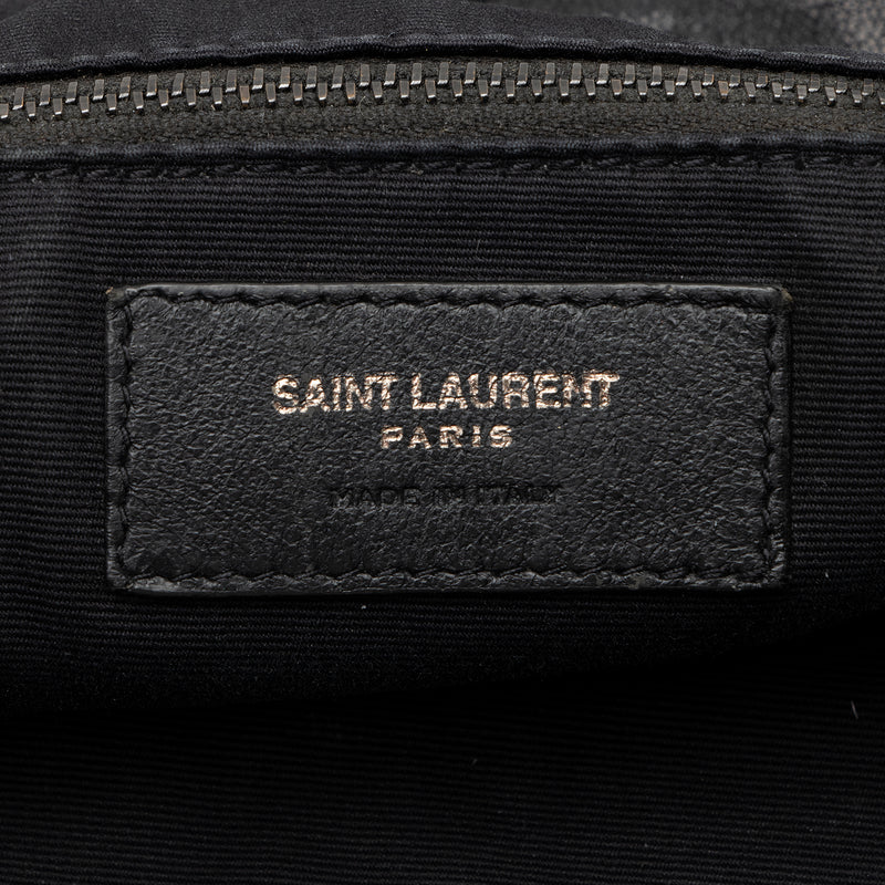 Saint Laurent Lambskin Large Monogram Nolita Bag (SHF-23575)