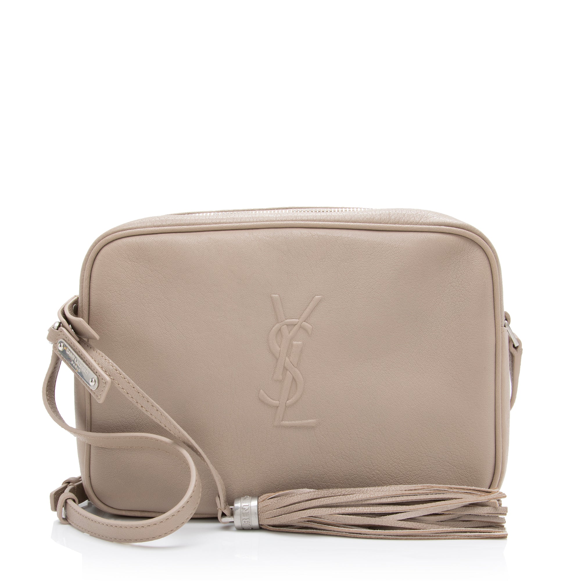Saint Laurent Lambskin Monogram Lou Camera Bag (SHF-TLtEDd)