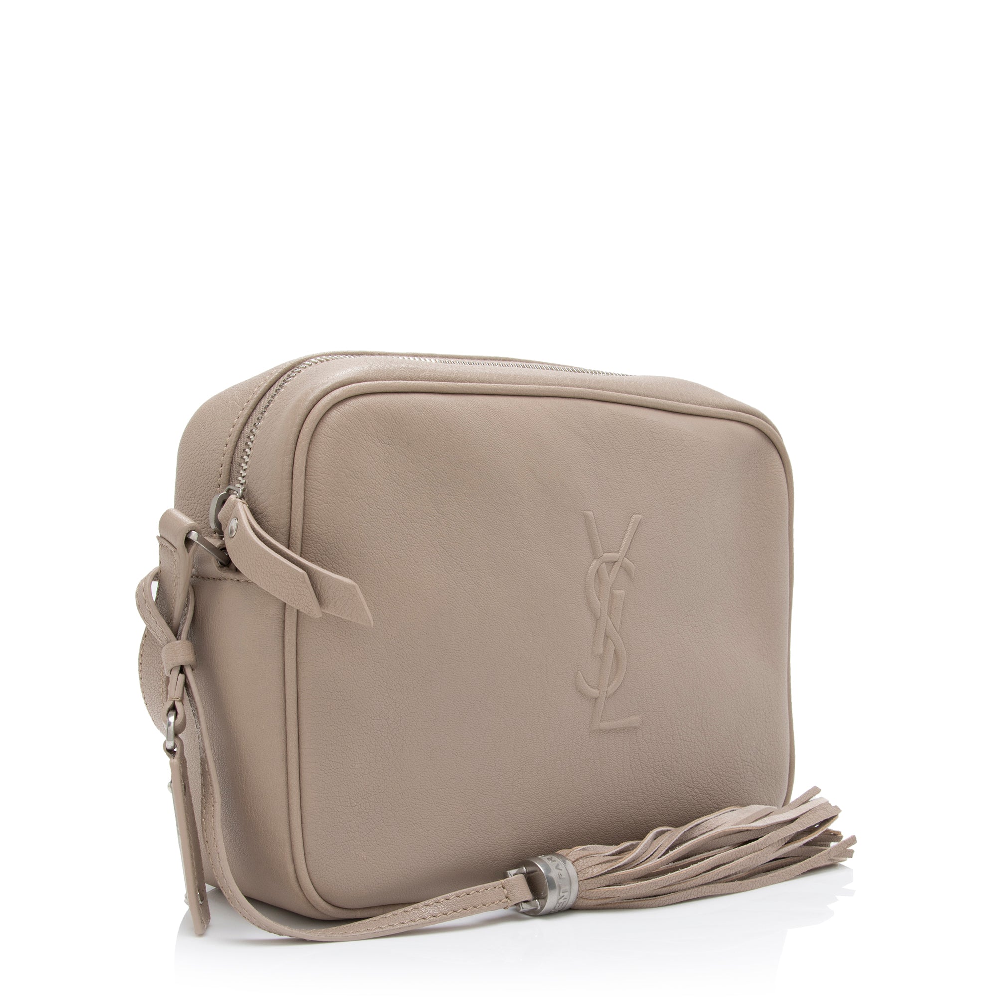 Saint Laurent Lambskin Monogram Lou Camera Bag (SHF-TLtEDd)