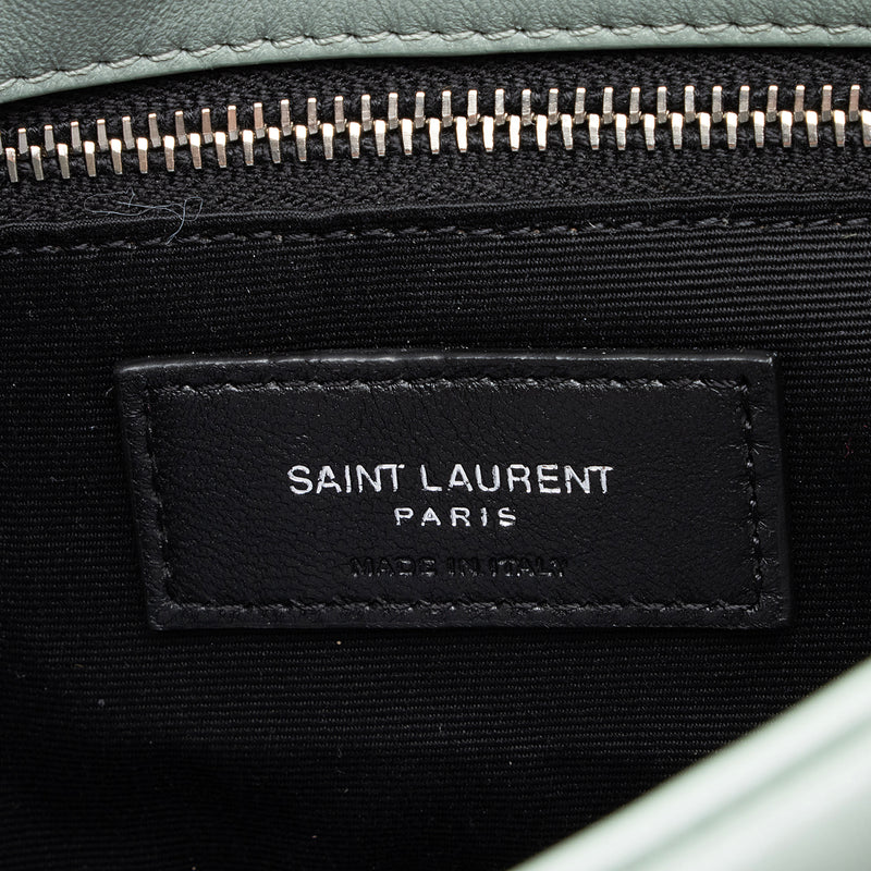 Saint Laurent Lambskin Monogram Puffer LouLou Toy Shoulder Bag (SHF-cAptdi)