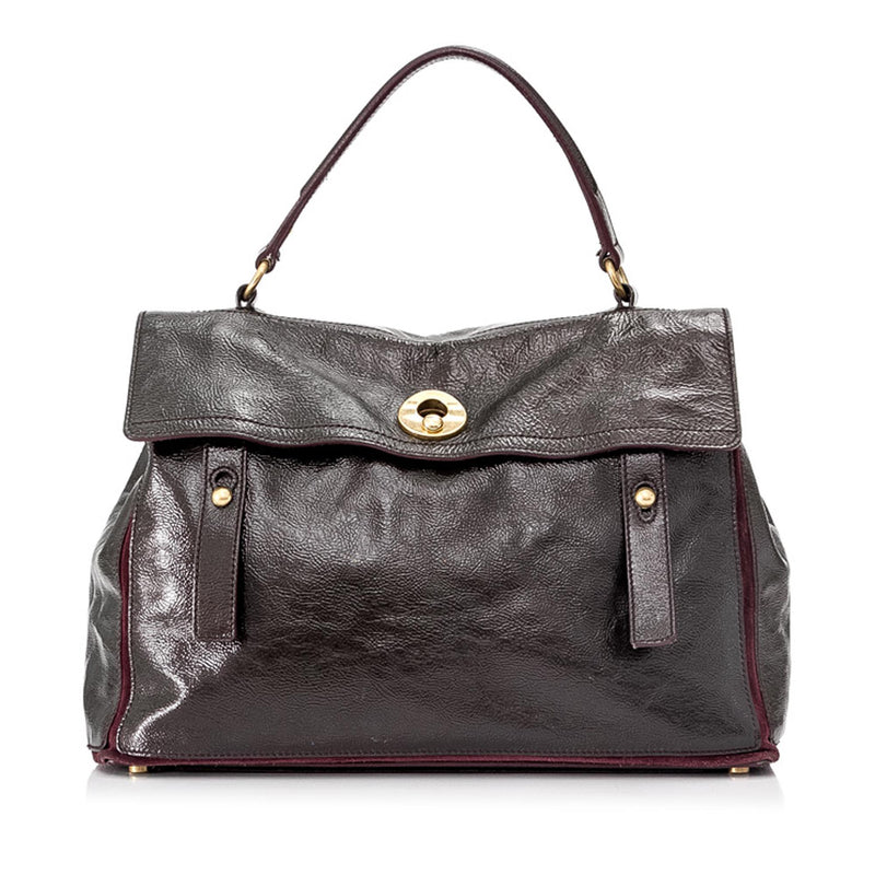 Saint Laurent Large Muse Two Leather Handbag (SHG-20765)