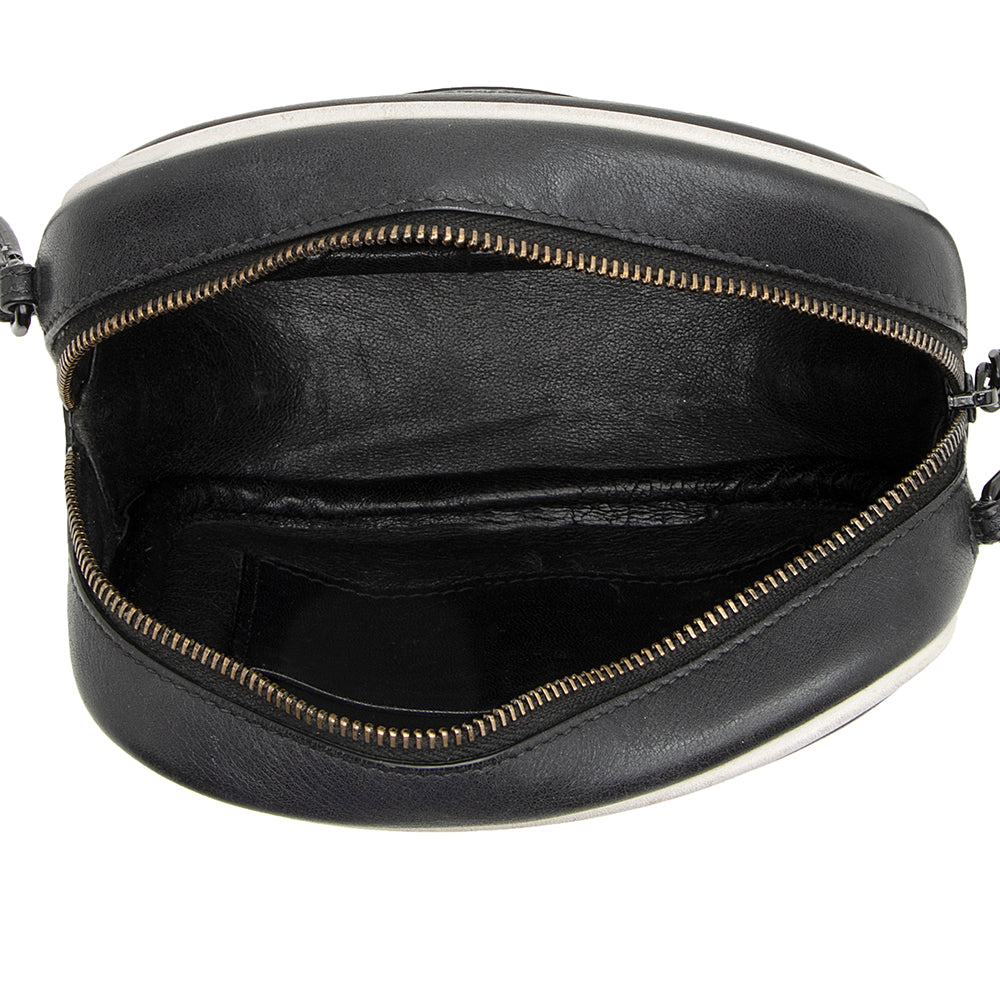 Saint Laurent Leather Blogger Bag (SHF-22919)