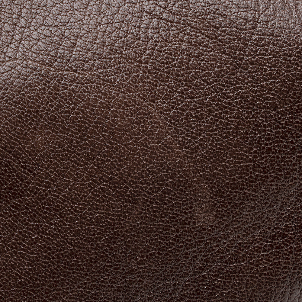 Saint Laurent Leather Braided Handle Hobo (SHF-19707)