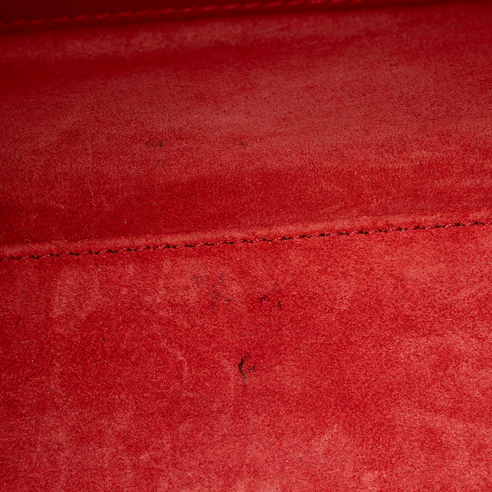 Saint Laurent Leather Classic Baby Duffle Satchel (SHF-14810)