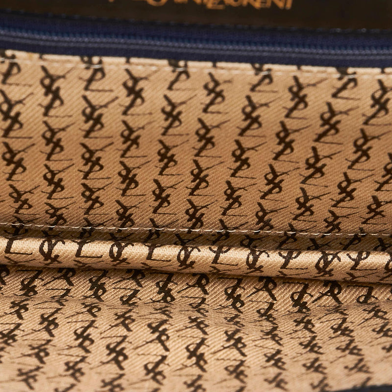 Saint Laurent Leather Clutch Bag (SHG-27873)