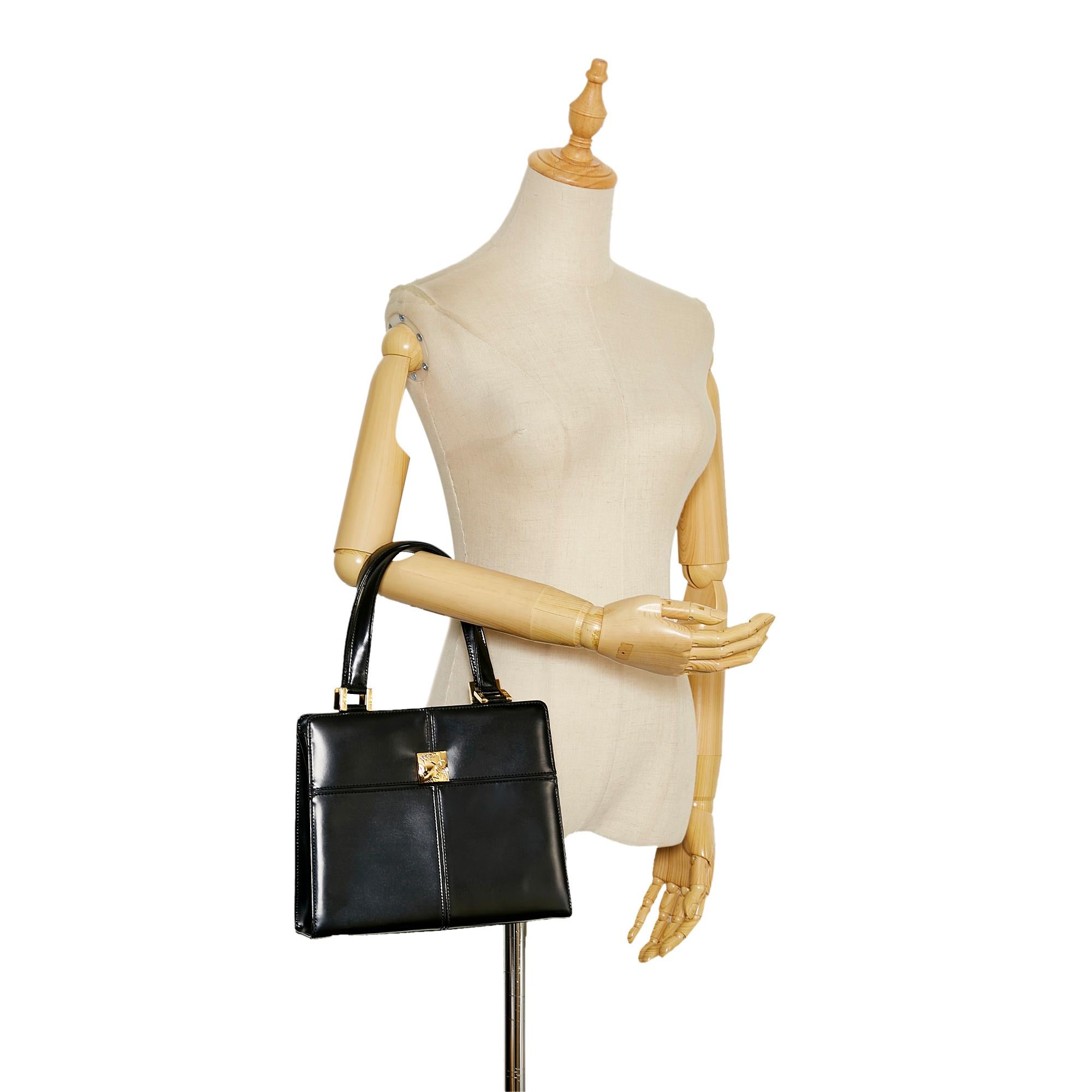 Saint Laurent Leather Handbag (SHG-35968)