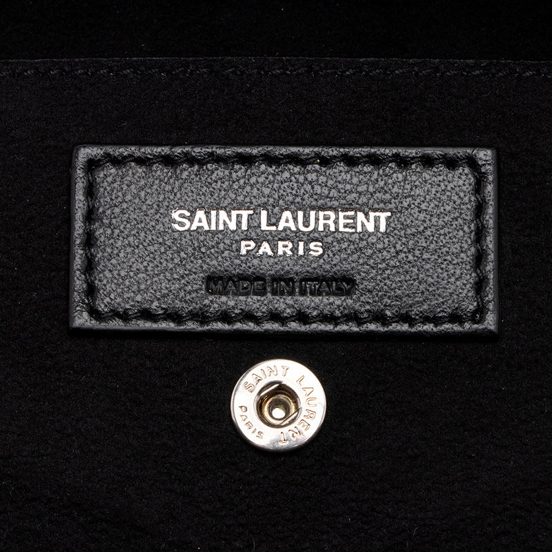 Saint Laurent Leather Harlem Bucket Bag - FINAL SALE (SHF-17153)