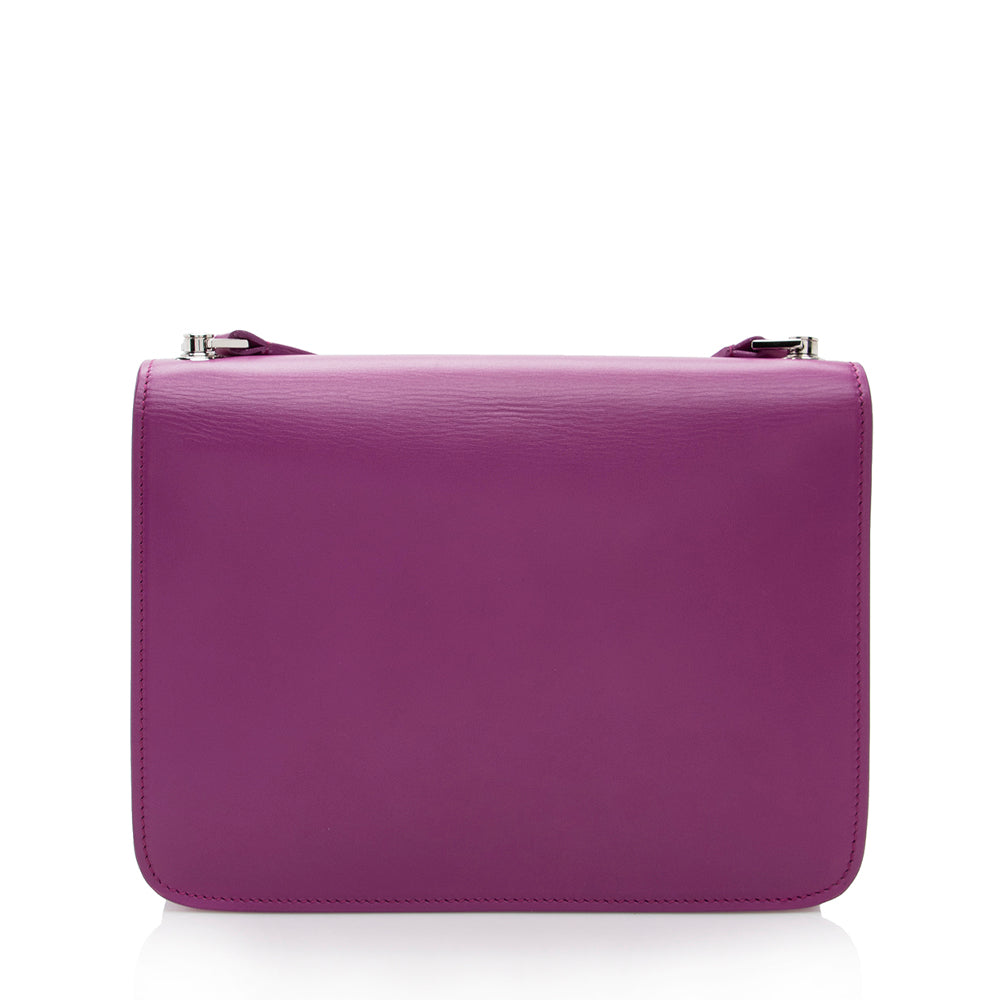 Saint Laurent Leather Le Carre Shoulder Bag (SHF-17856)