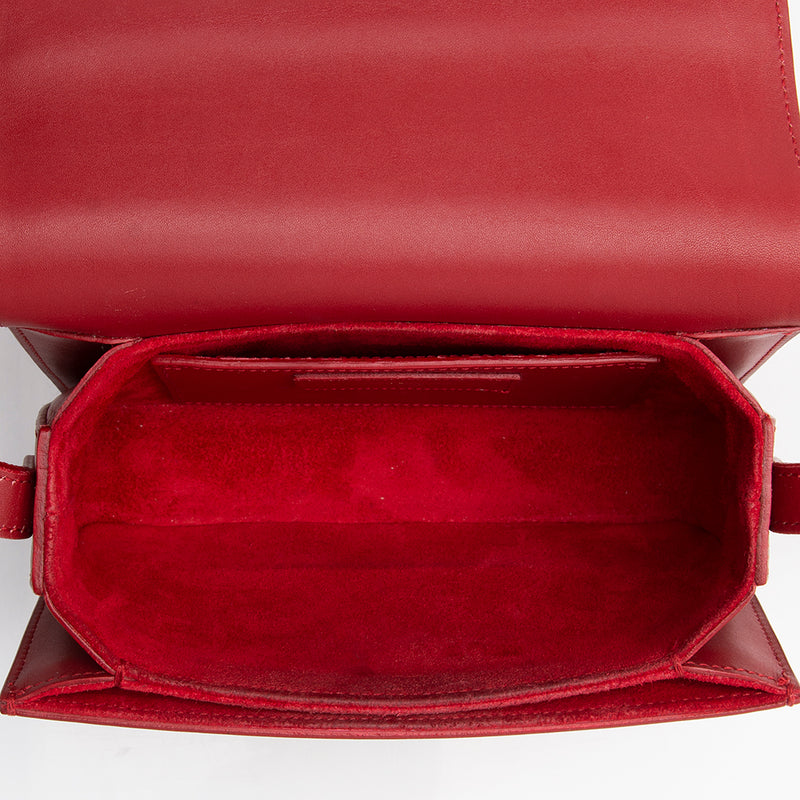 Saint Laurent Leather Lulu Small Shoulder Bag (SHF-12698)