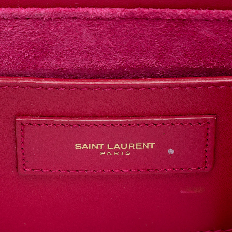 Saint Laurent Leather Lulu Small Shoulder Bag (SHF-12698) – LuxeDH