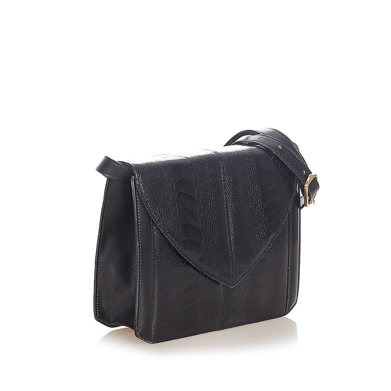 Saint Laurent Leather Shoulder Bag (SHG-20902)