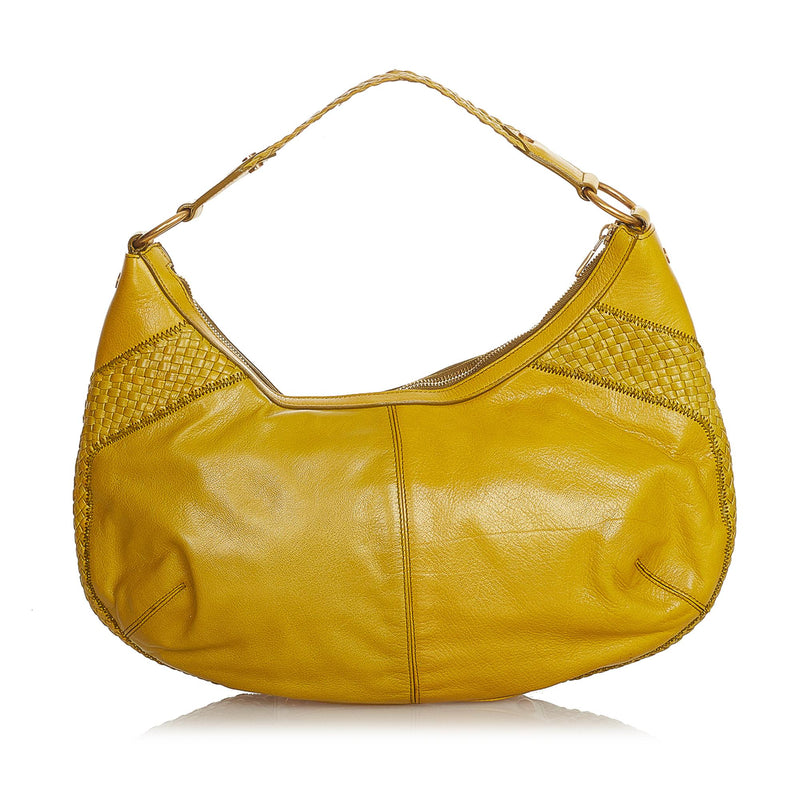 Saint Laurent Leather Shoulder Bag (SHG-25206)