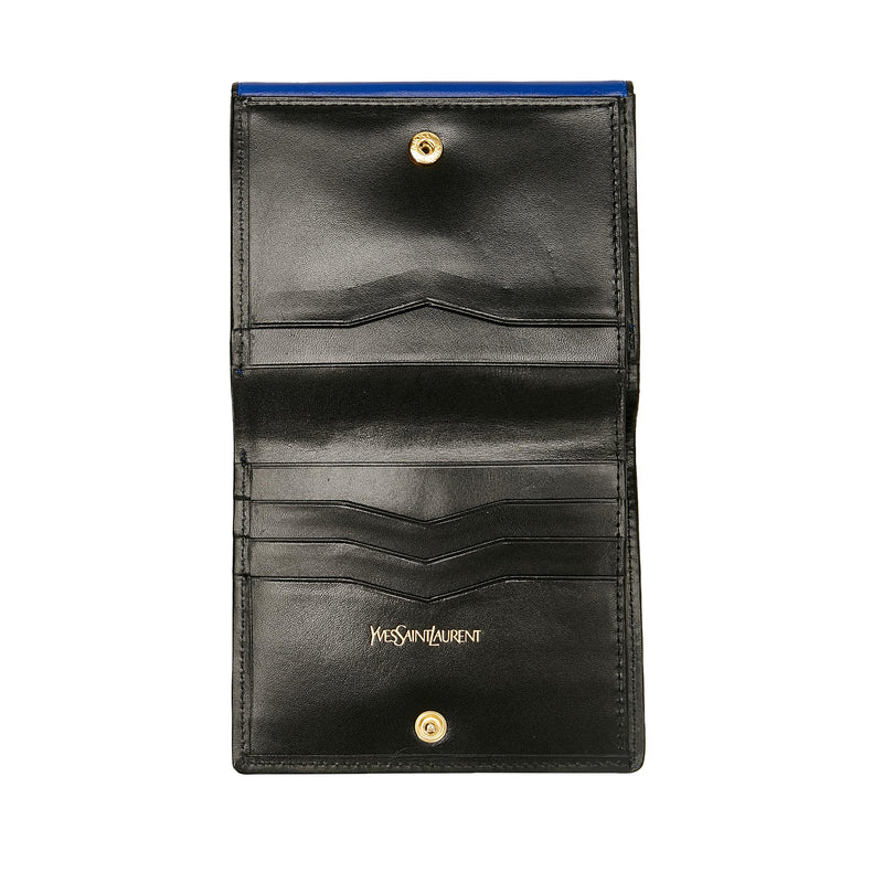 Saint Laurent Leather Small Wallet (SHG-26524)