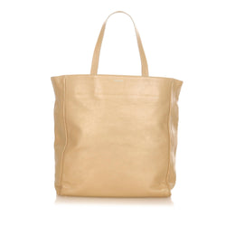 Saint Laurent Leather Tote Bag (SHG-31511)
