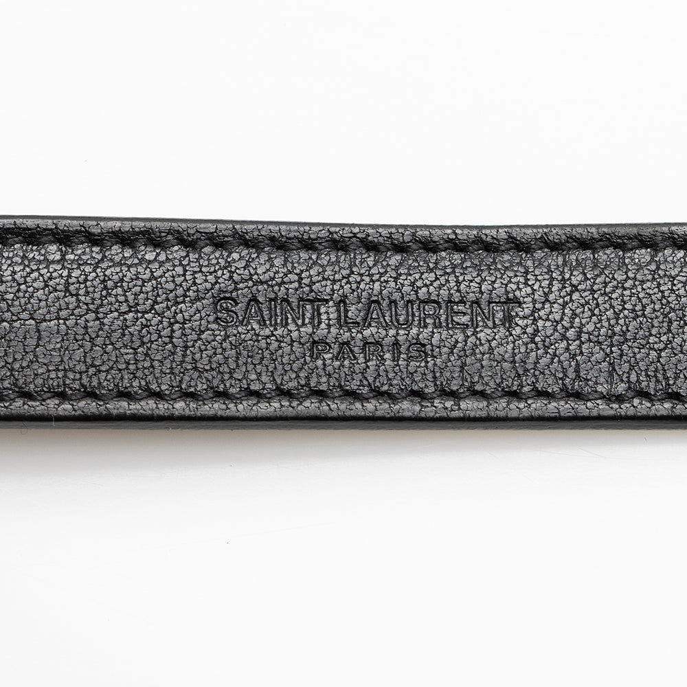 Saint Laurent Matelasse Calfskin Monogram Medium College Top Handle Bag (SHF-18909)