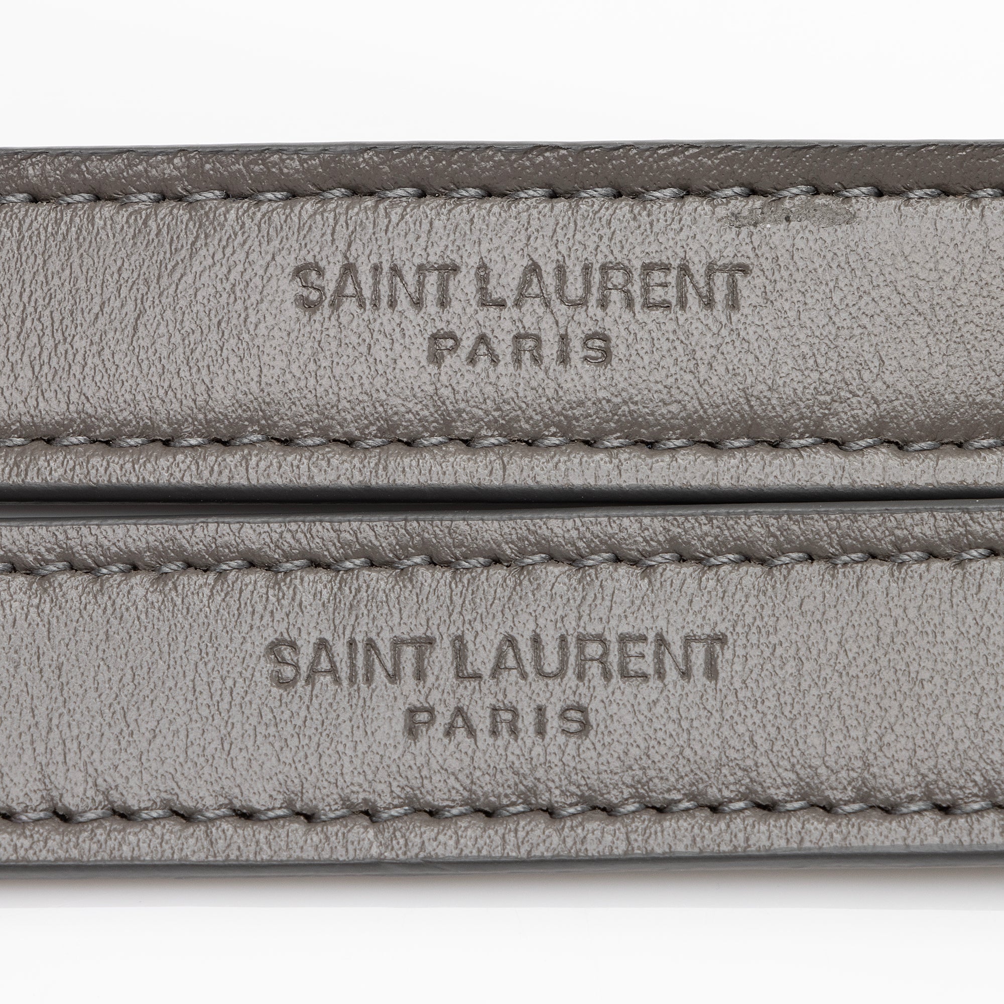 Saint Laurent Matelasse Calfskin Monogram LouLou Chain Medium Shoulder Bag (SHF-23892)