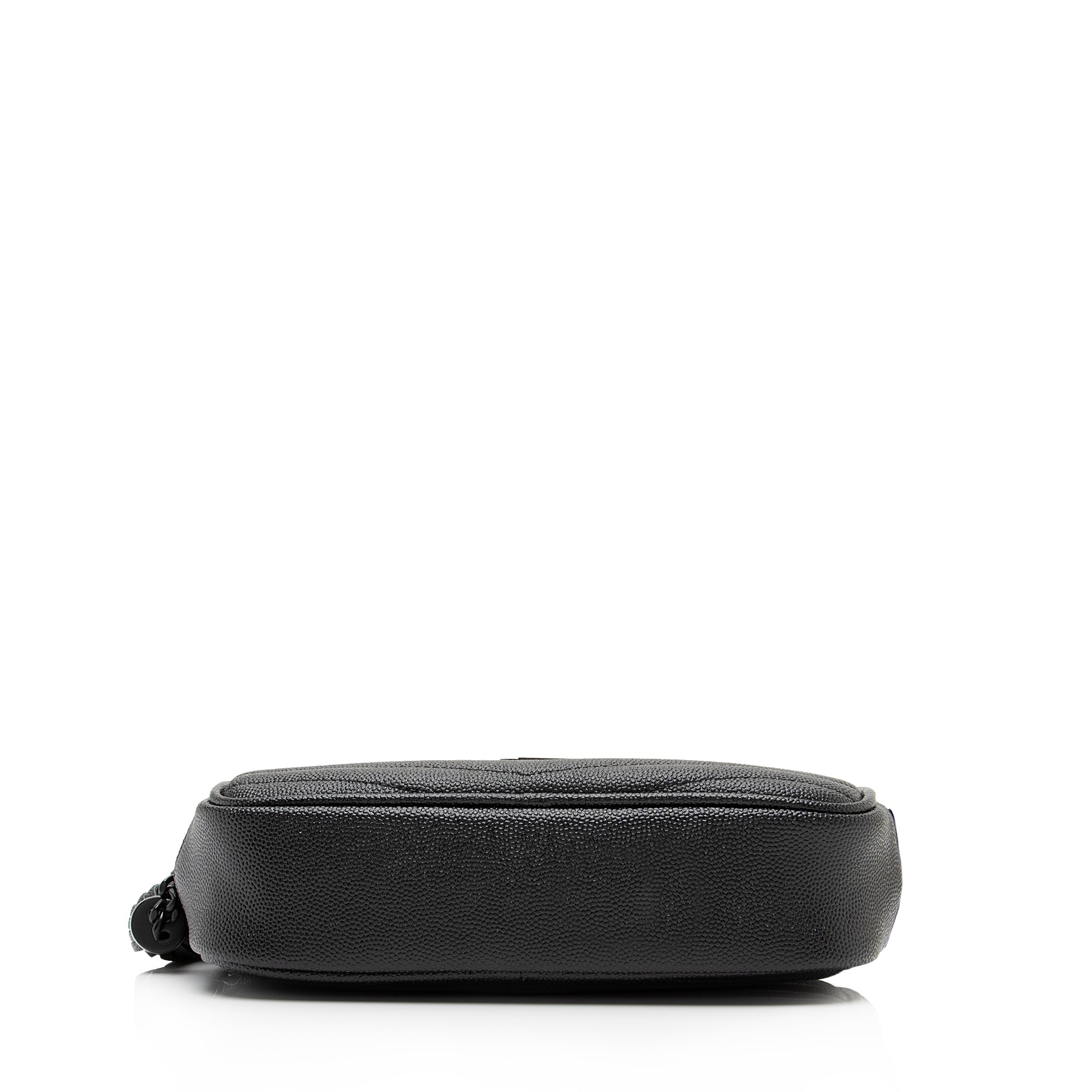 Saint Laurent Matelasse Grain de Poudre Monogram Lou Mini Camera Bag (SHF-OVTrYb)