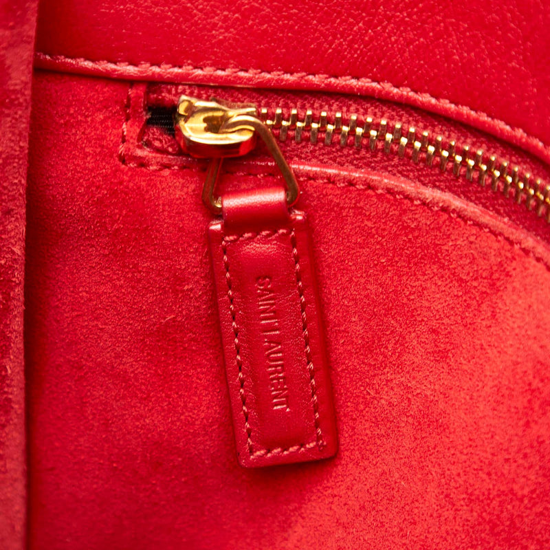 Saint Laurent Mini Sac De Jour Leather Handbag (SHG-18288)