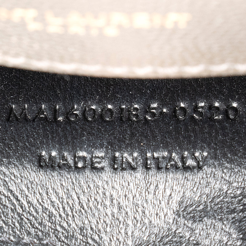 Saint Laurent Mixed Matelasse Leather Classic Monogram Medium Shoulder Bag (SHF-20656)
