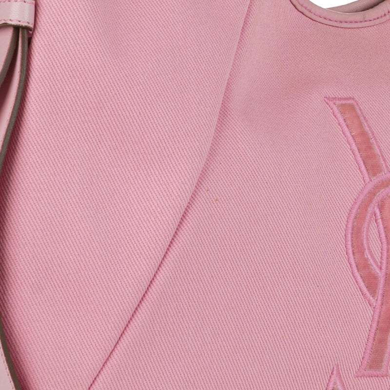 Mombasa cloth handbag Yves Saint Laurent Pink in Cloth - 29559385