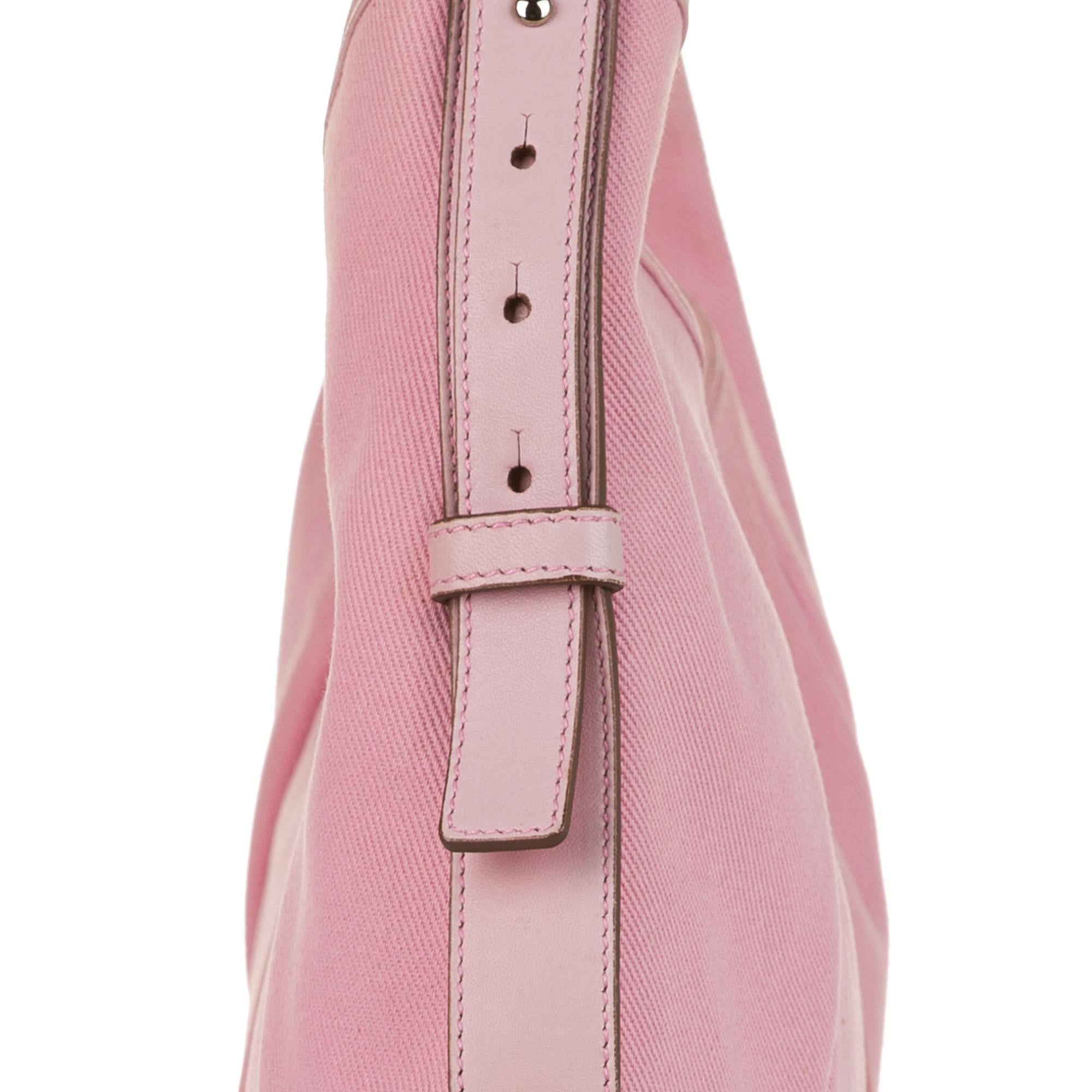 Saint Laurent Mombasa Canvas Shoulder Bag (SHG-33719)