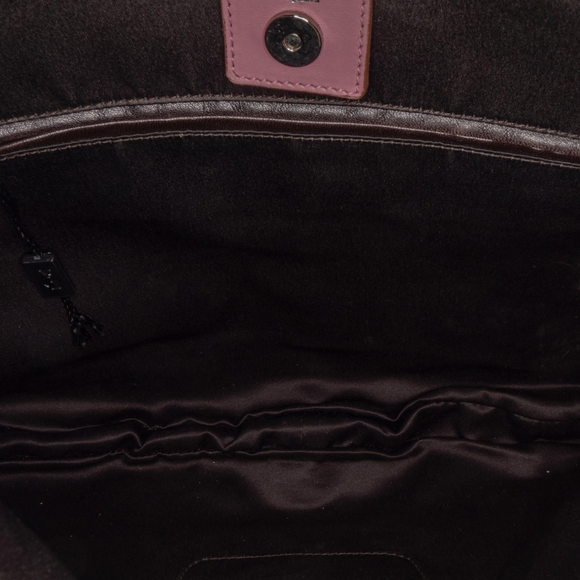 Saint Laurent Mombasa Canvas Shoulder Bag (SHG-33719)