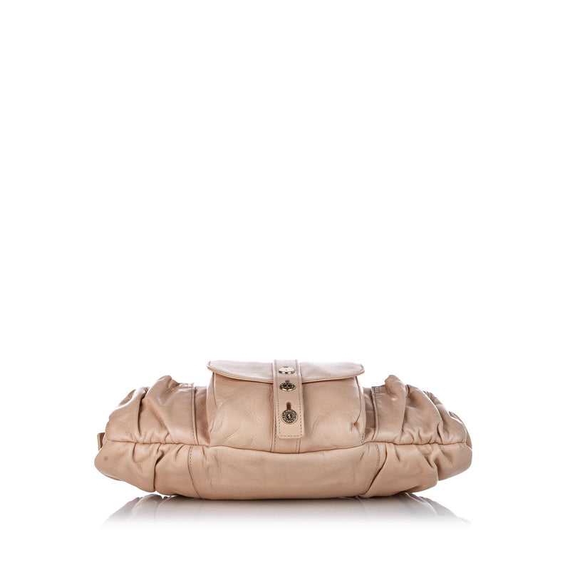 Saint Laurent Mombasa Leather Shoulder Bag (SHG-32467)