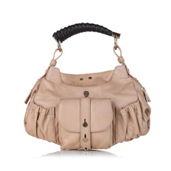 Saint Laurent Mombasa Leather Shoulder Bag (SHG-32467)