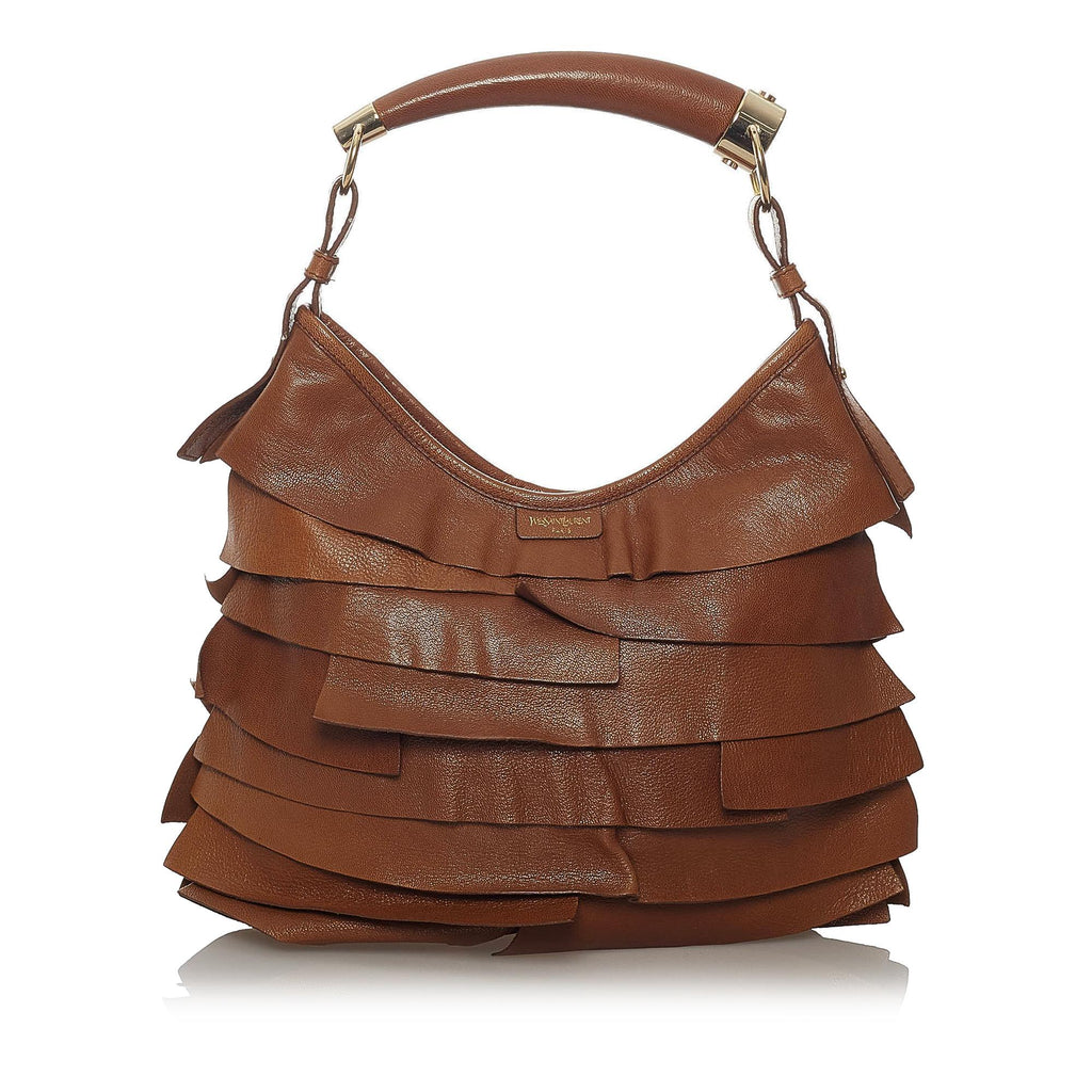 Louis Vuitton Saint Tropez Handbag in Brown Epi Leather - Handbags