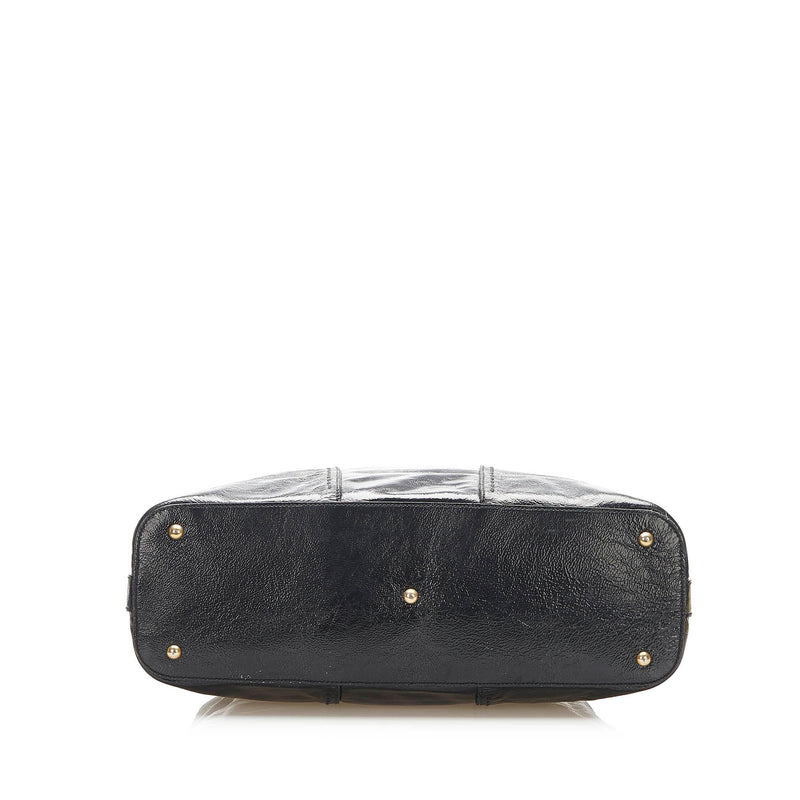 Saint Laurent Muse Patent Leather Shoulder Bag (SHG-22313)