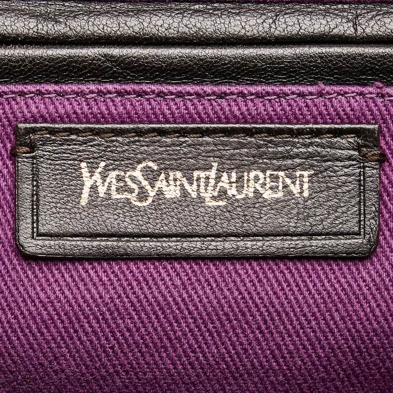Saint Laurent Muse Two Cabas Leather Handbag (SHG-26908)