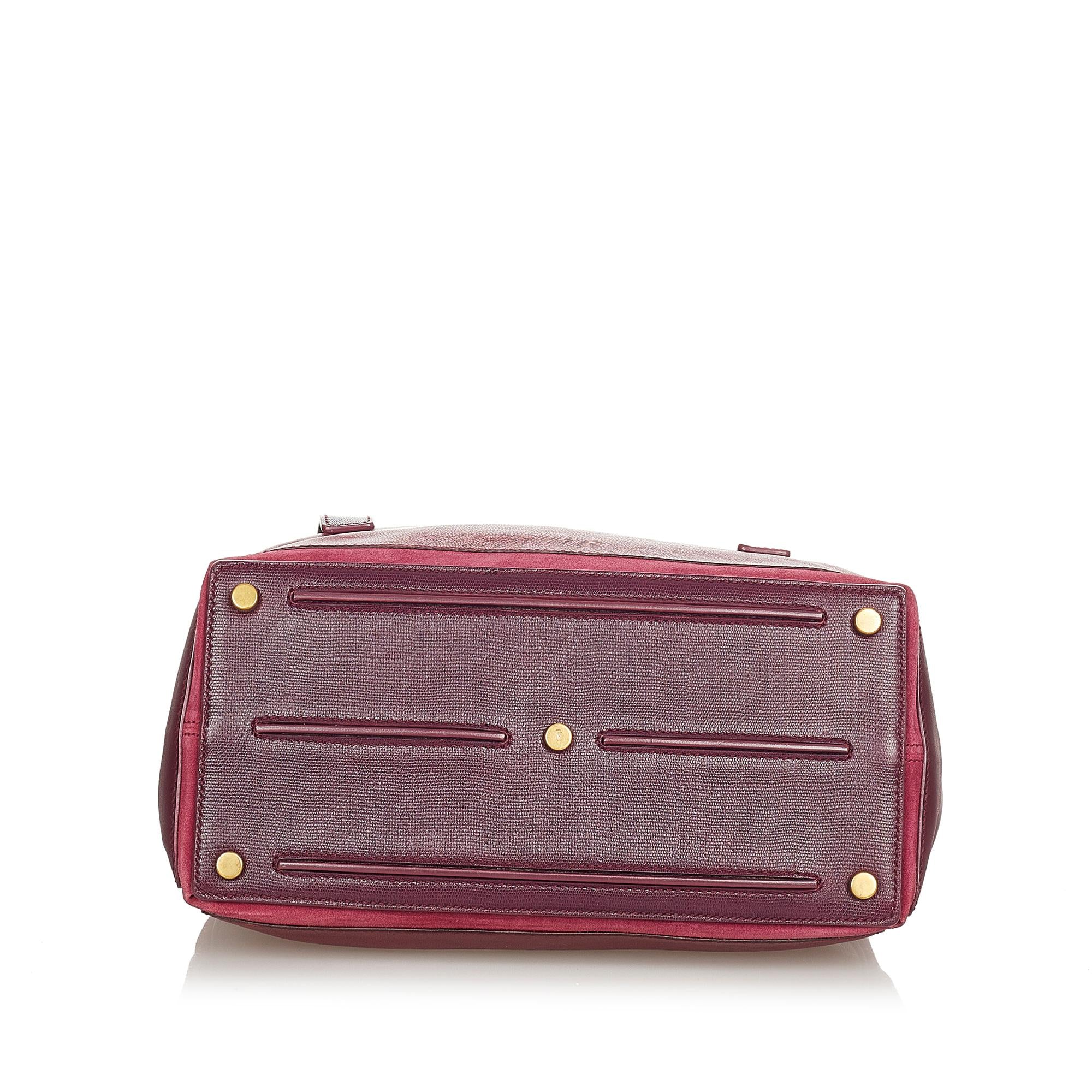 Saint Laurent Muse Two Leather Handbag (SHG-24410)