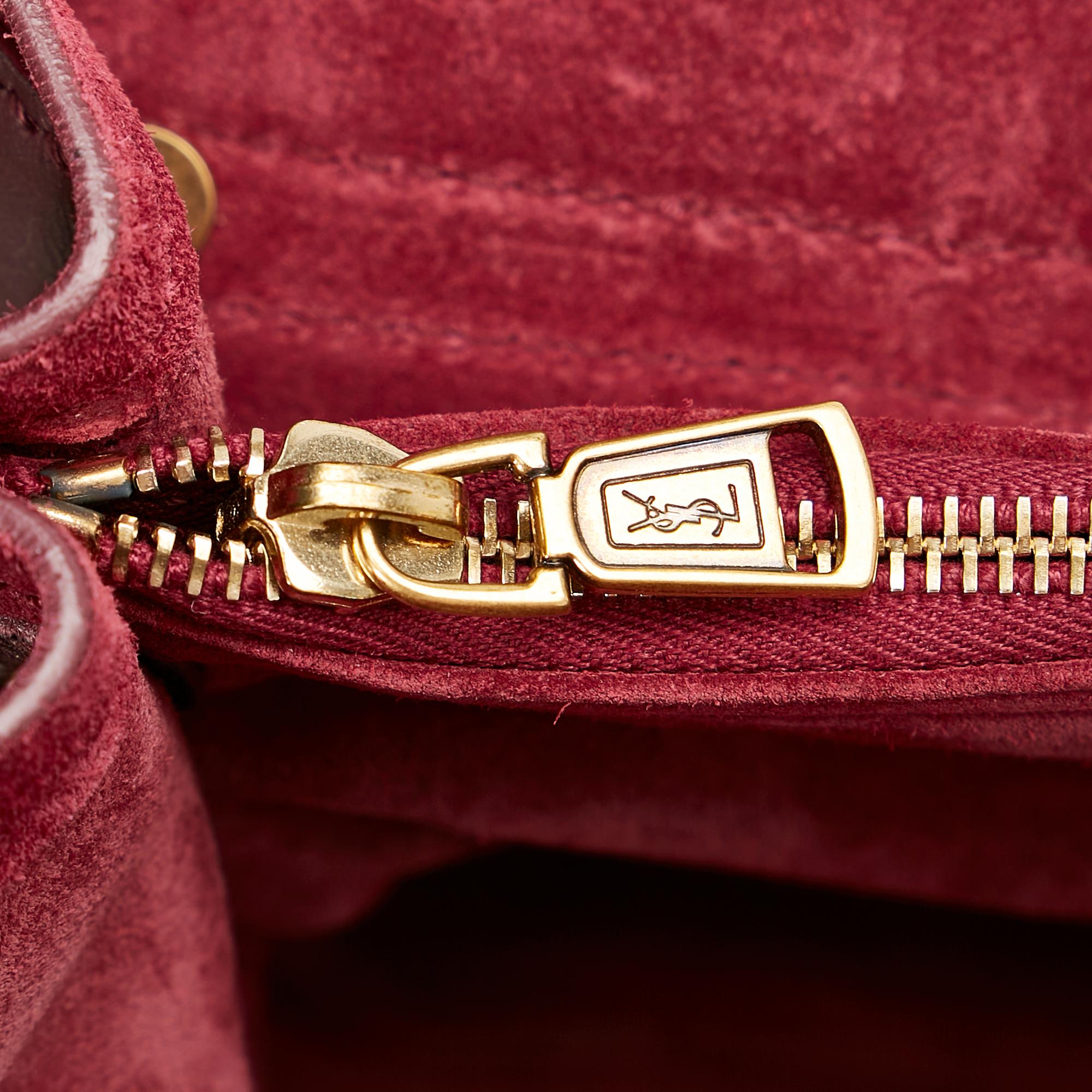 Saint Laurent Muse Two Leather Handbag (SHG-24410)