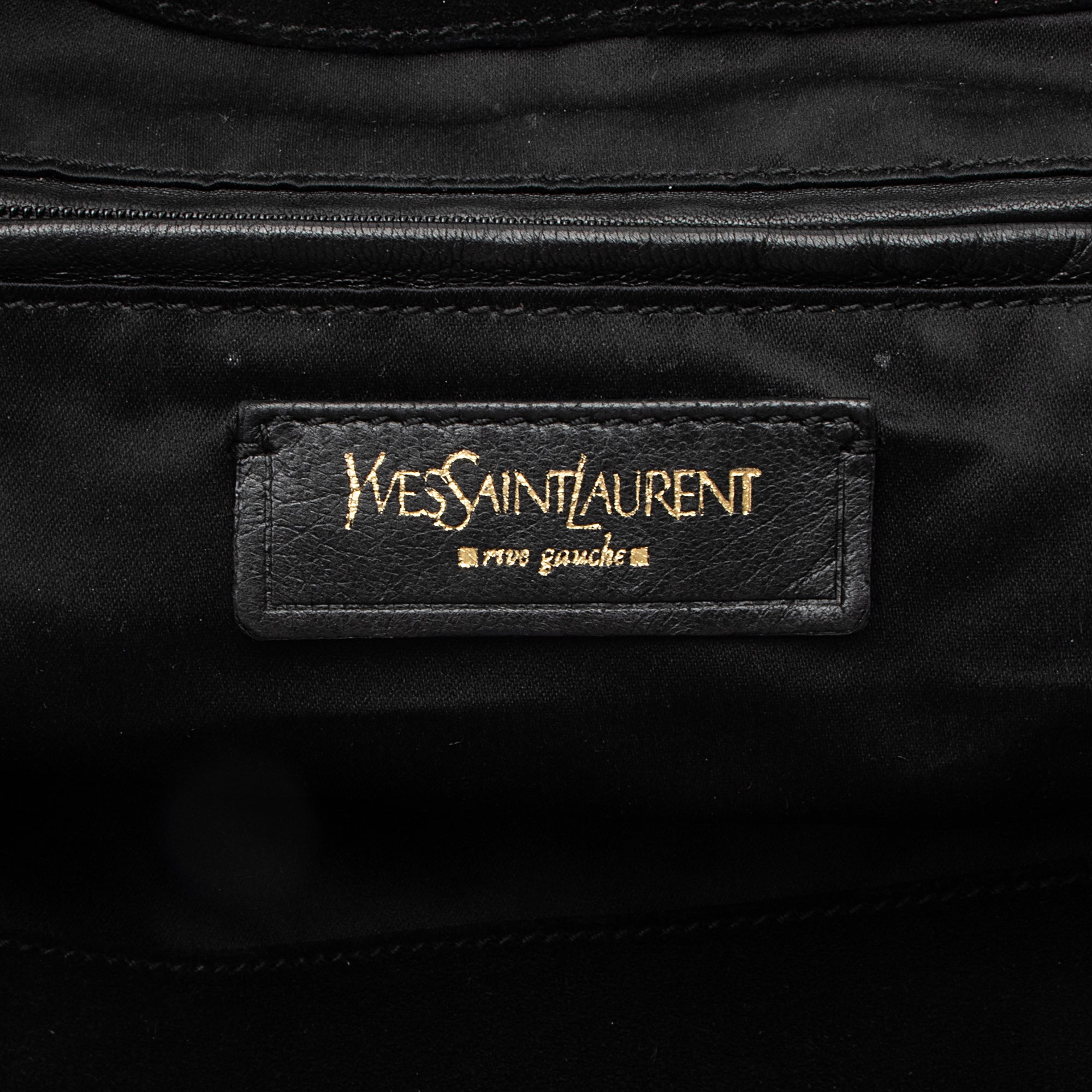 Saint Laurent Patent Leather Downtown Large Tote (SHF-23143)