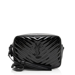 Saint Laurent Small Monogram Lou Camera Bag - Black Crossbody Bags