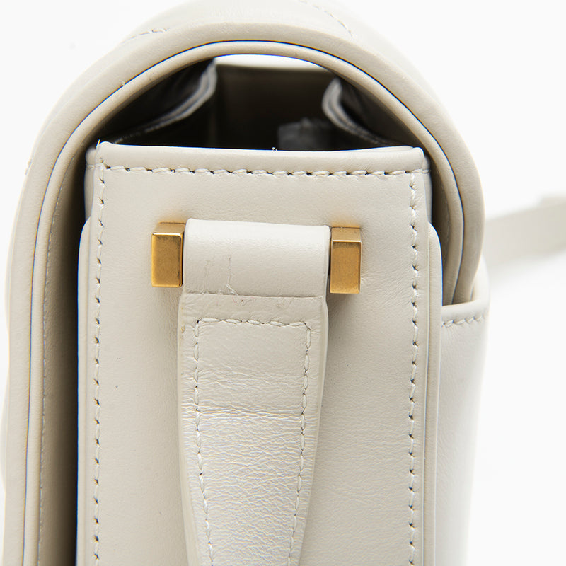 Saint Laurent Quilted Leather Joan Flap Shoulder Bag (SHF-11246)