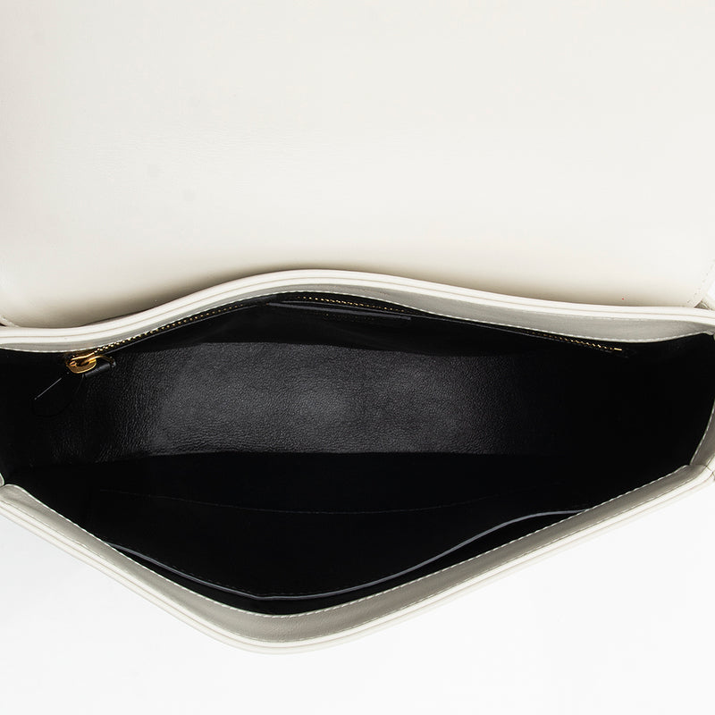 Saint Laurent Quilted Leather Joan Flap Shoulder Bag (SHF-11246)