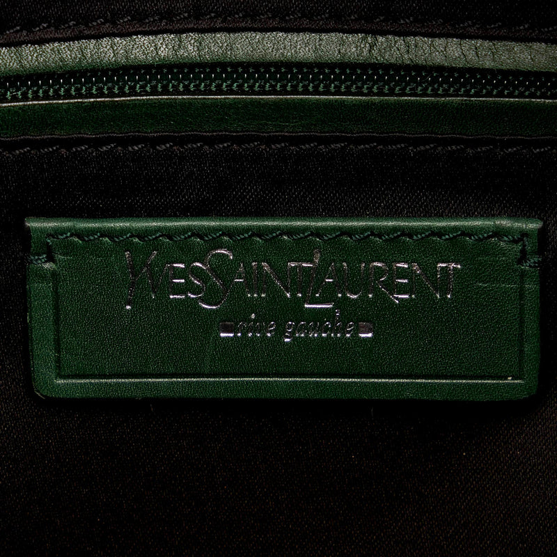 Saint Laurent Rive Gauche Leather Hobo Bag (SHG-29625)